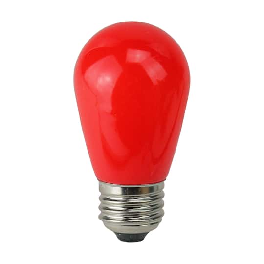 Opaque LED S14 Replacement Bulbs, 25ct. By Northlight in Red | Michaels®